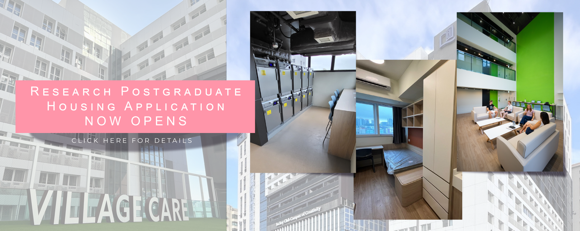 Research Postgraduate Housing Application NOW OPENS