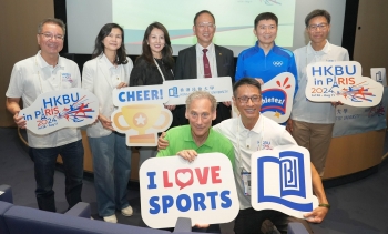 HKBU organises “Journey to Excellence: HKBU in Paris” during Olympics to showcase research and innovation achievements in sports science