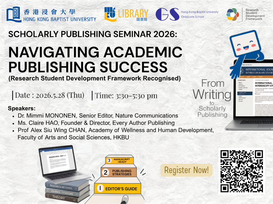 Scholarly Publishing Seminar 2026