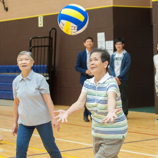 Light volleyball exercise helps improve functional fitness of older adults